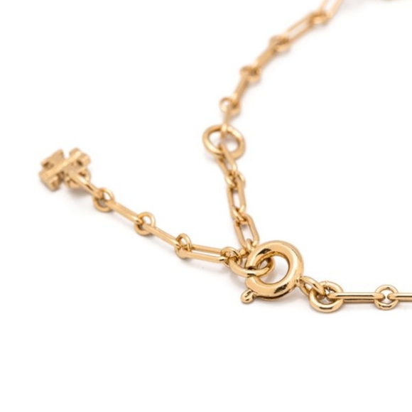 🌸Tory Burch Roxanne Chain Carabiner Bracelet - Picture 4 of 8